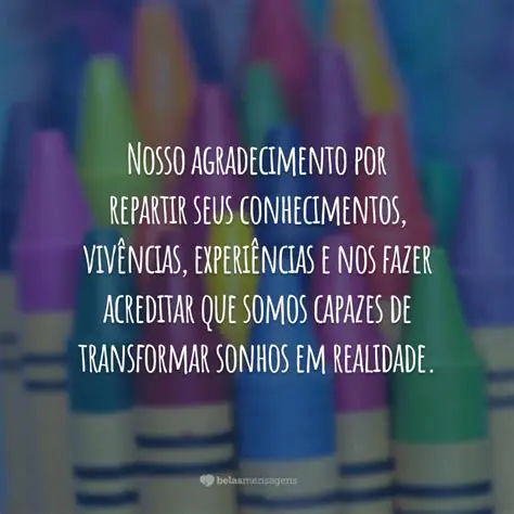A mensagem final transmitida pela arte