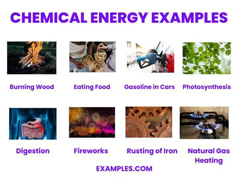 Ability to use chemical energy