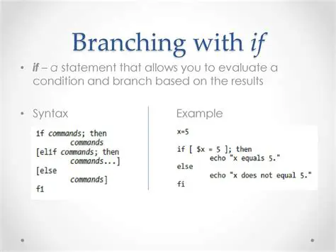 Add an if condition in your branching