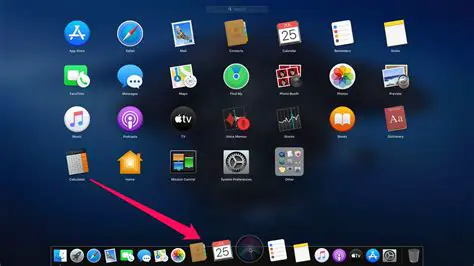 Adding New Items to Your Dock