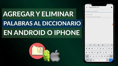 Agregar o eliminar palabras