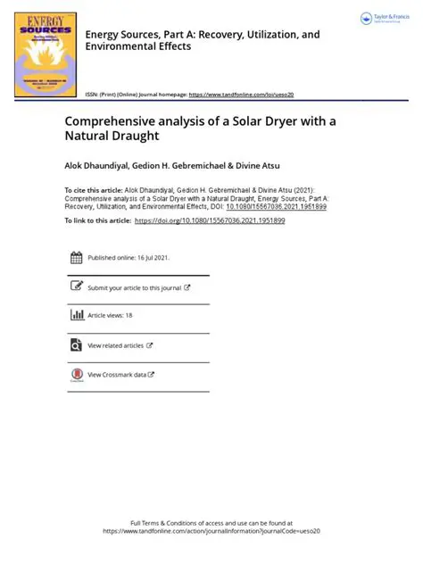 Analysis of the Lidi Dryer