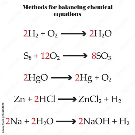 Analyzing the Chemical Equation