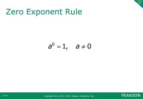Applying the Zero Exponent Rule to the Given Expressions