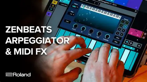 Arpeggiator and Send Effects