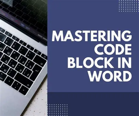 Assemblez les blocs de code