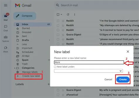 Attach files to Gmail emails
