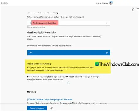 Authentication Troubleshooter