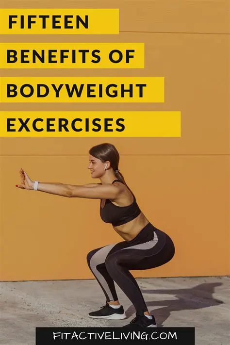 Benefits of Bodyweight Exercises