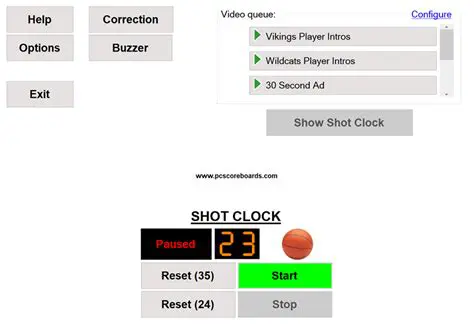 Benefits of Using a Shot Clock Scoreboard Software