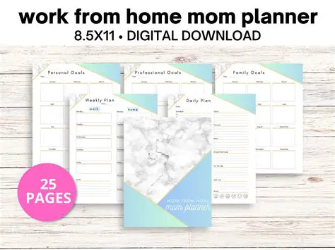 Benefits of Using a Work From Home Planner