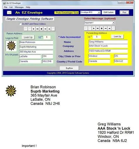 Benefits of Using An EZ Envelope Software