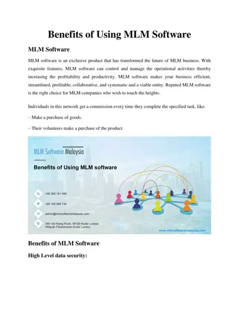 Benefits of Using MLM Suite