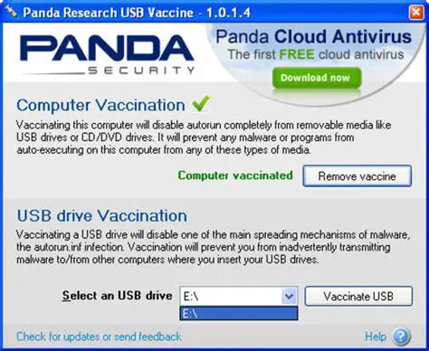 Benefits of Using Panda USB Vaccine