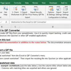 Benefits of Using the Excel to QIF Converter