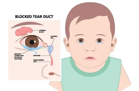 Blockages in the lacrimal duct