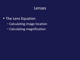 Calculating Image Location