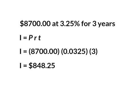 Calculating Interest Earned in 1 Year