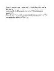 Calculating Monthly Withdrawals
