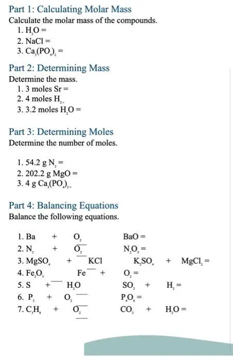 Calculating the Molar Mass of Br2O