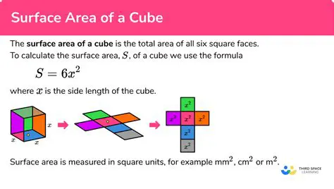 Calculating the Surface Area of the Cube