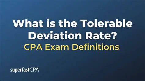 Calculating the Tolerable Range