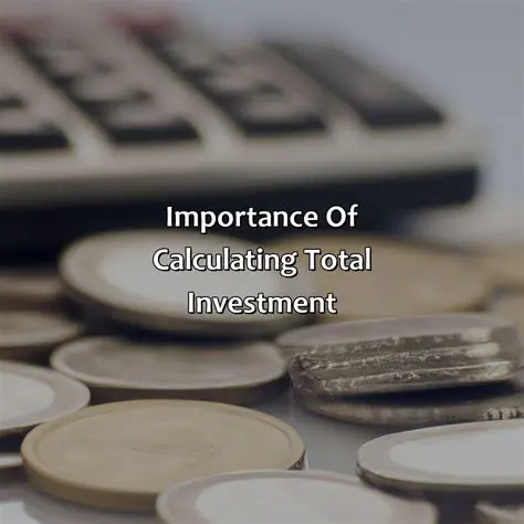 Calculating the Total Investment