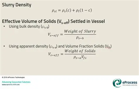 Calculating Volume of Slurry