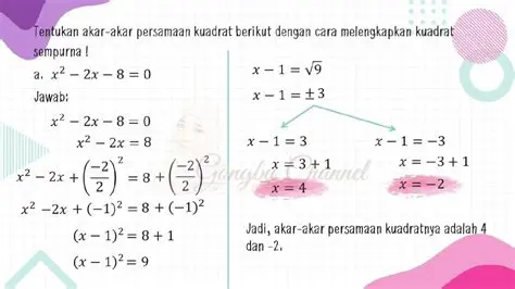 Cara Menentukan Hasil Operasi Akar