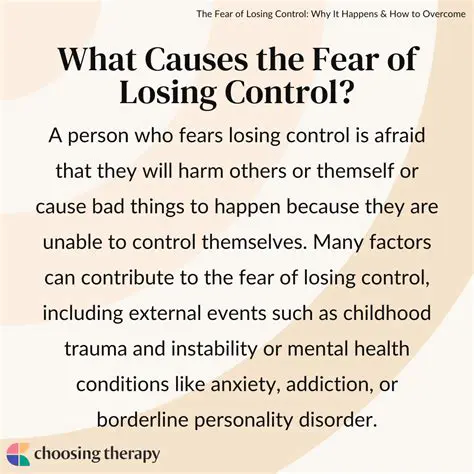 Causes of Losing Control in a Project