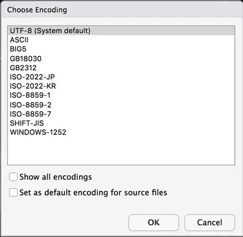 Charset and Text Encoding Support