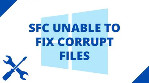 Check for Corrupt Files with SFC