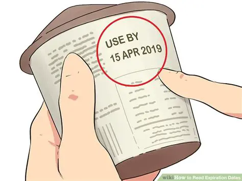 Checking the expiration date