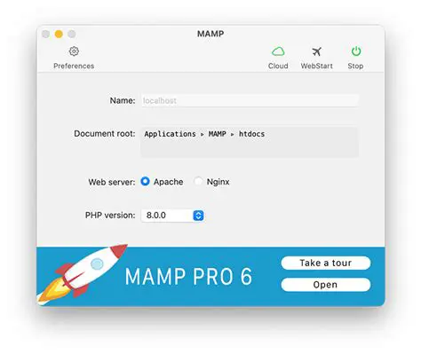 Checking the ownership of the MAMP files