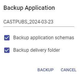 Choose Your Backup Options