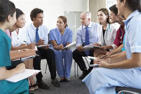 Collaborating with the healthcare team