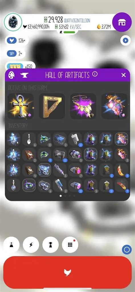 Collecting Artifacts and Boosts