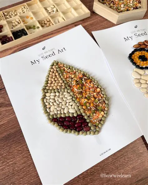 Collecting Seeds for Art Garden