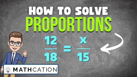Common Mistakes When Solving Proportions