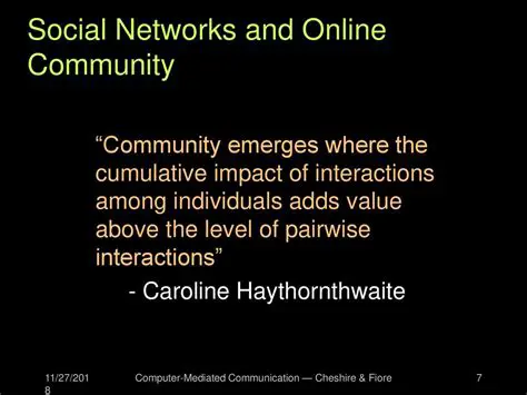 Community and Social Network