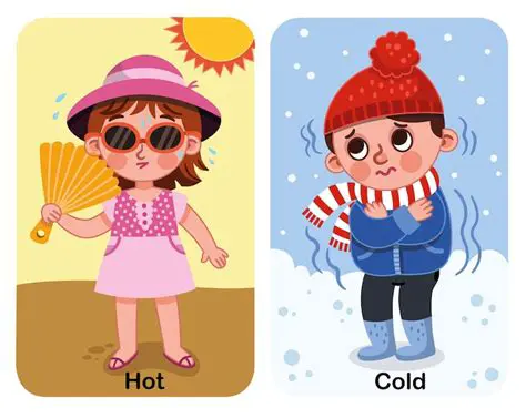 Comparison of Hot and Cold Weather Seasons