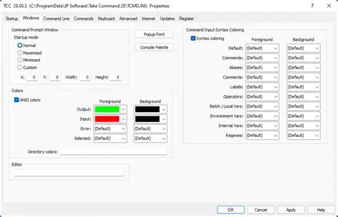 Complete Control Over Format and Syntax Coloring