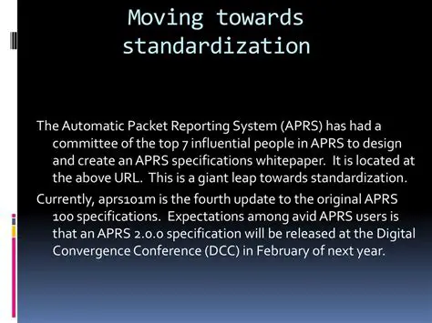 Compliance with APRS Specification