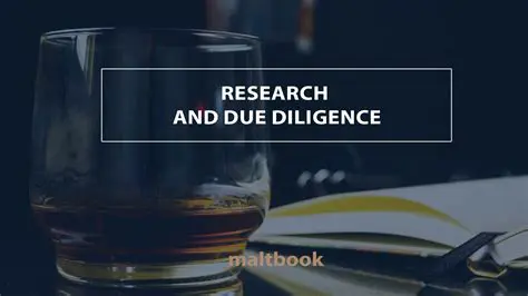 Conducting thorough research and due diligence