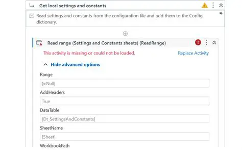 Configuration File Reading
