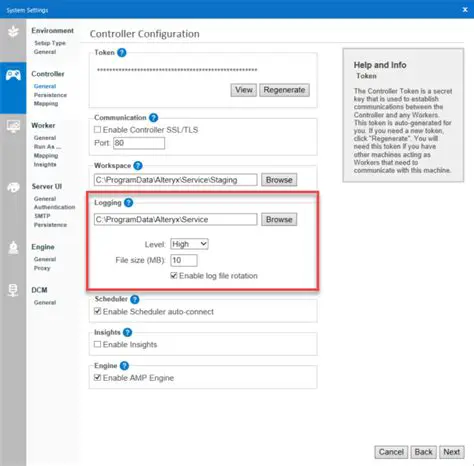 Configure the Logging Service