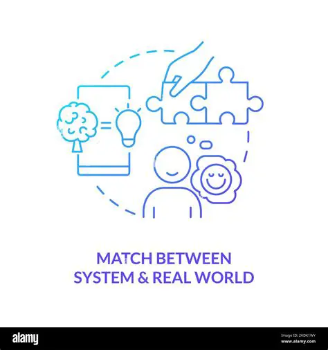 Conformity between the system and the real world
