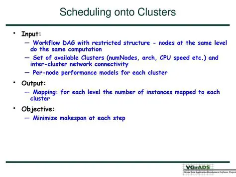 Consider cluster scheduling