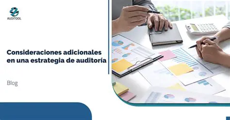Consideraciones adicionales