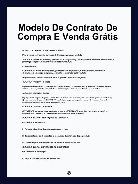 Contrato de compra e venda